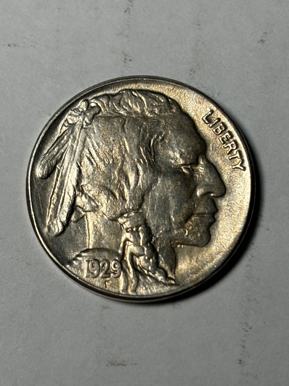 1929-S Buffalo Nickel Details