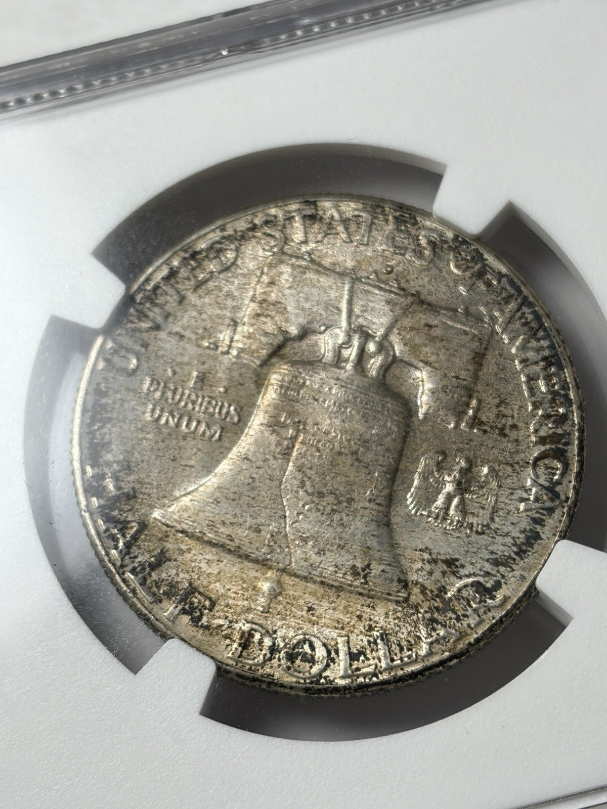 1948-D NGC MS65 FBL Franklin Half Dollar Toned
