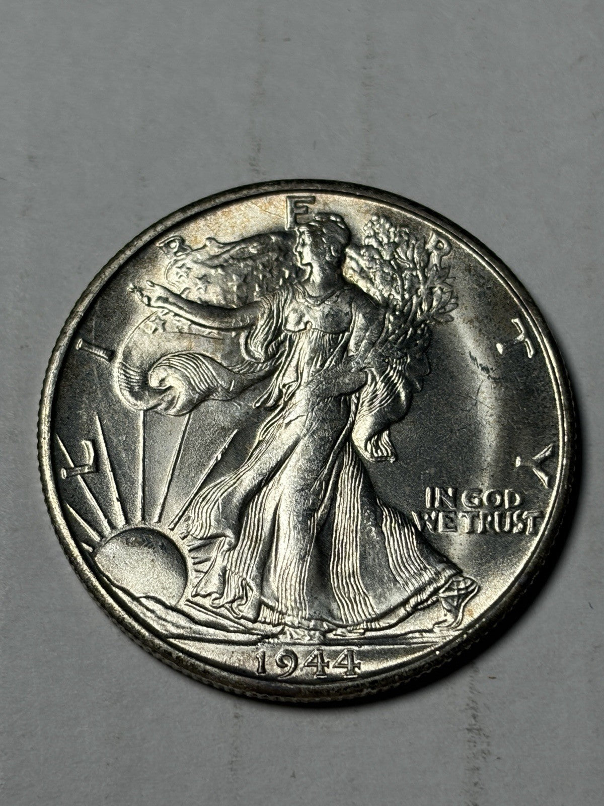1944-S Walking Liberty Half Dollar Uncirculated