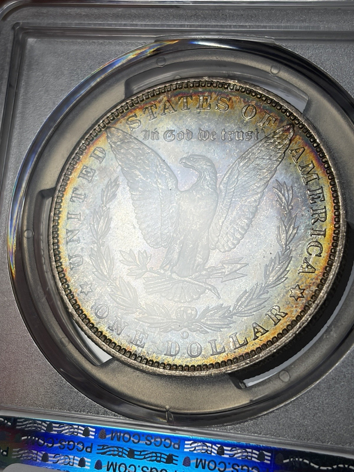 1891-O PCGS MS65 Morgan Silver Dollar Toned 