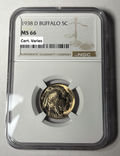 1938-D NGC MS66 Buffalo Nickel