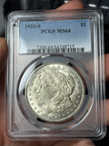 1921-S PCGS MS64 Morgan Silver Dollar