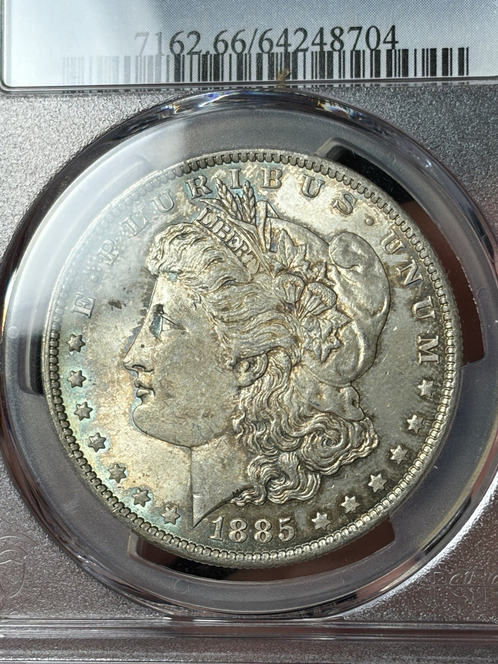 1885-O PCGS MS66 Morgan Silver Dollar Toned