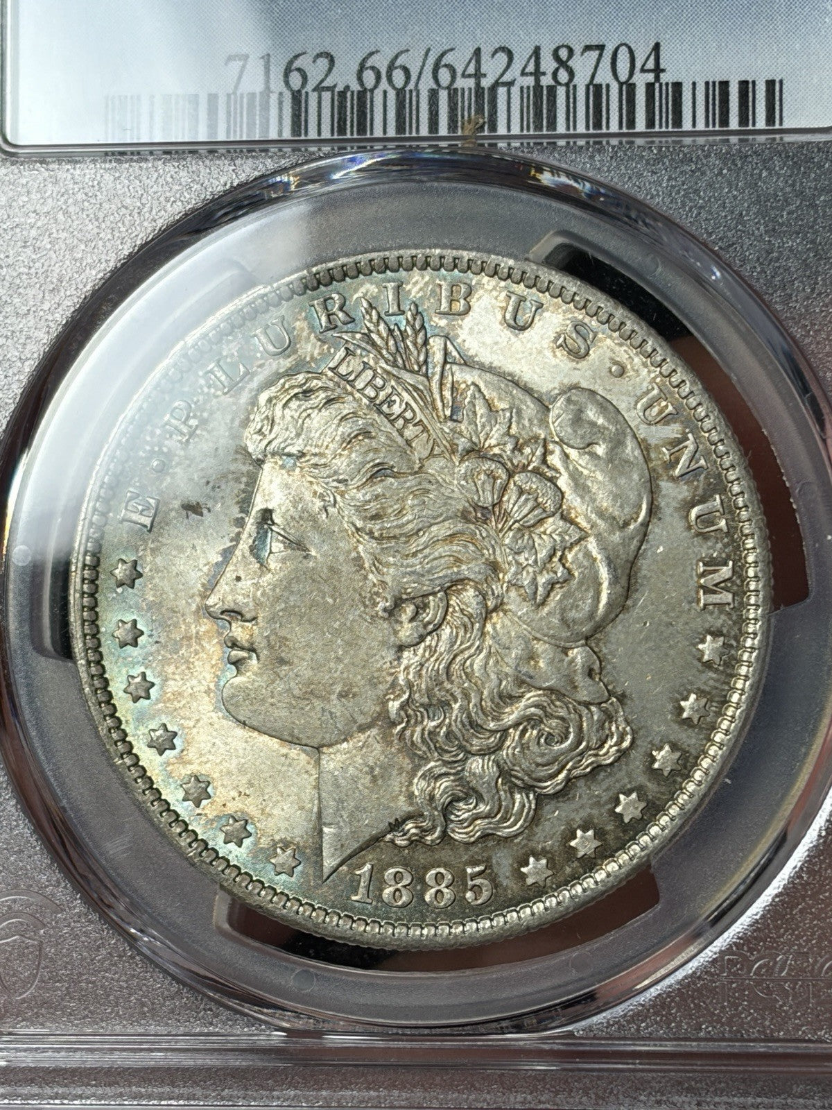 1885-O PCGS MS66 Morgan Silver Dollar Toned