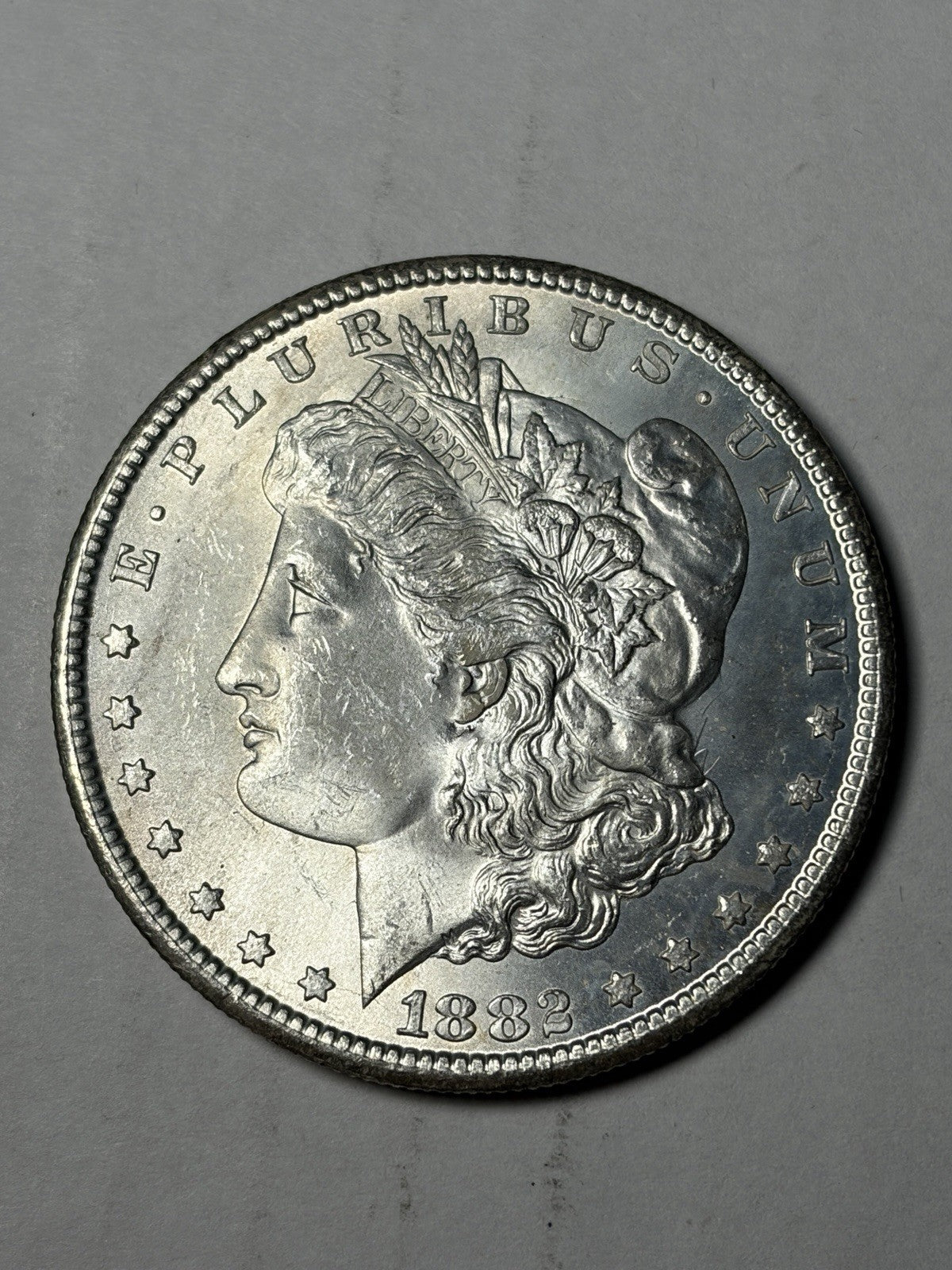 1882-CC Morgan Silver Dollar Uncirculated