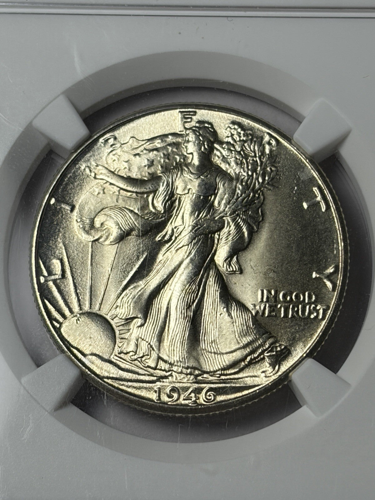 1946-D NGC MS64 Walking Liberty Half Dollar