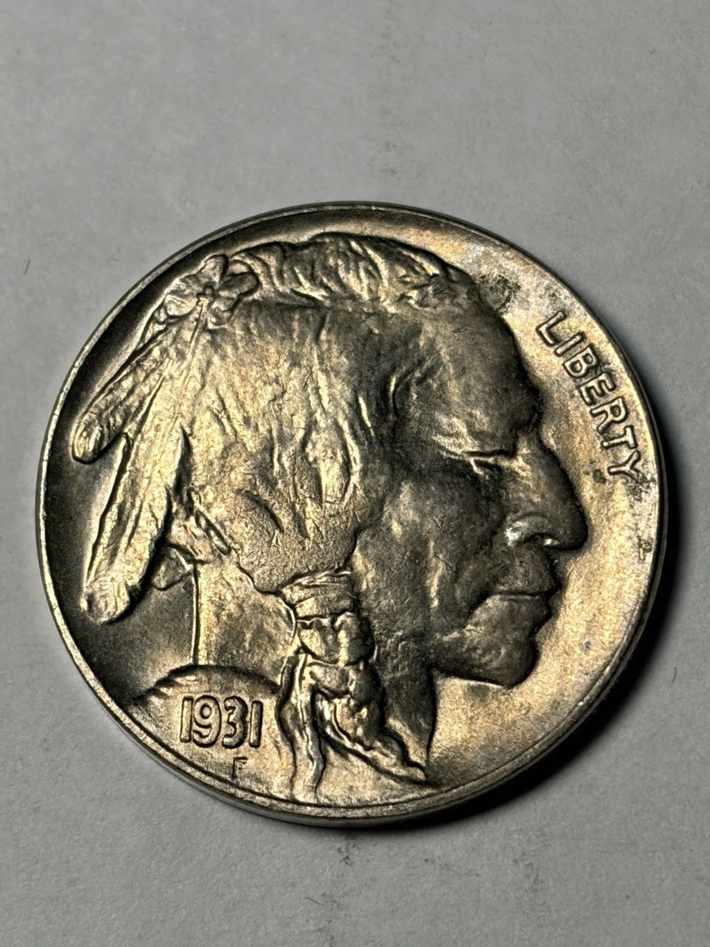 1931-S Buffalo Nickel Uncirculated Details