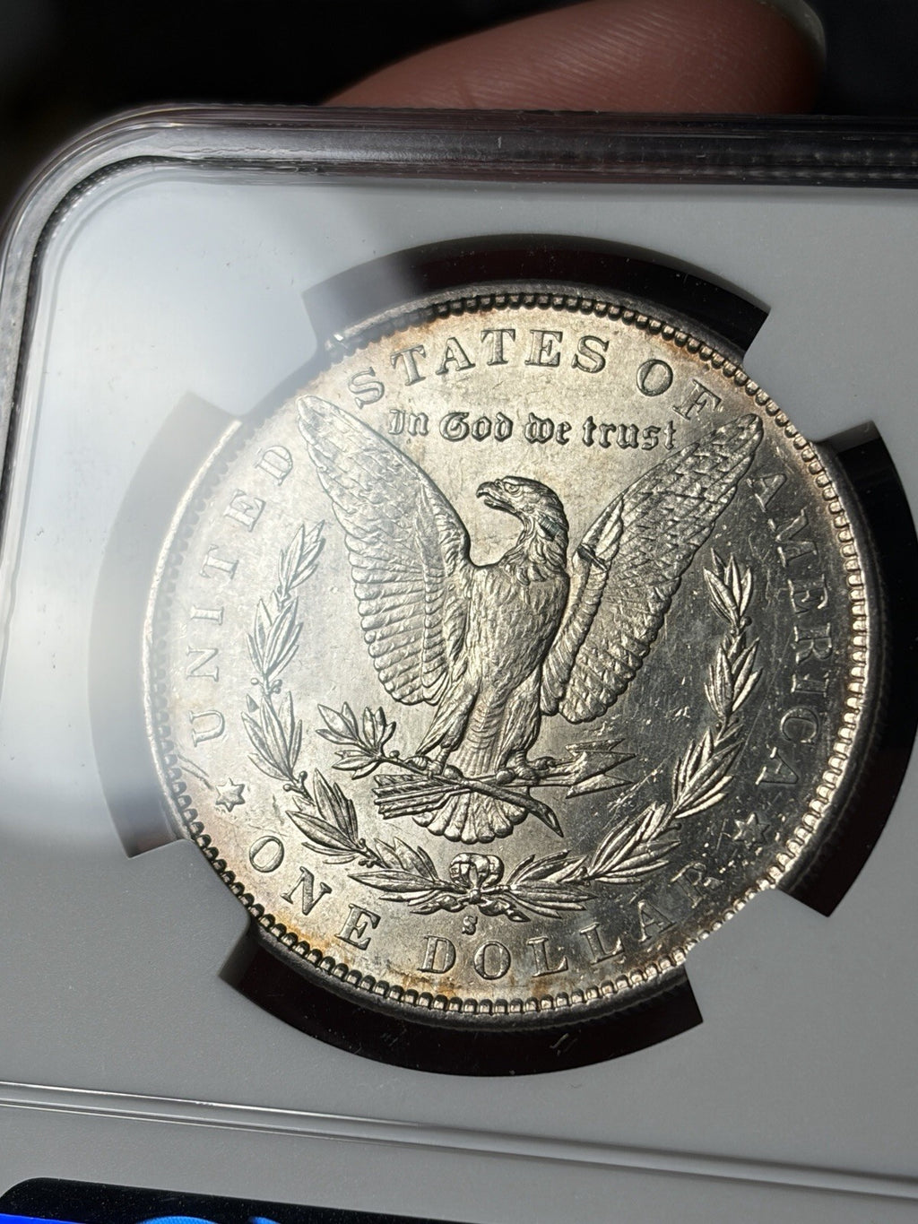 1891-S NGC MS61 Morgan Silver Dollar Tougher Date