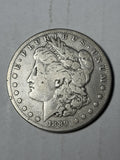 1889-CC Morgan Silver Dollar Details