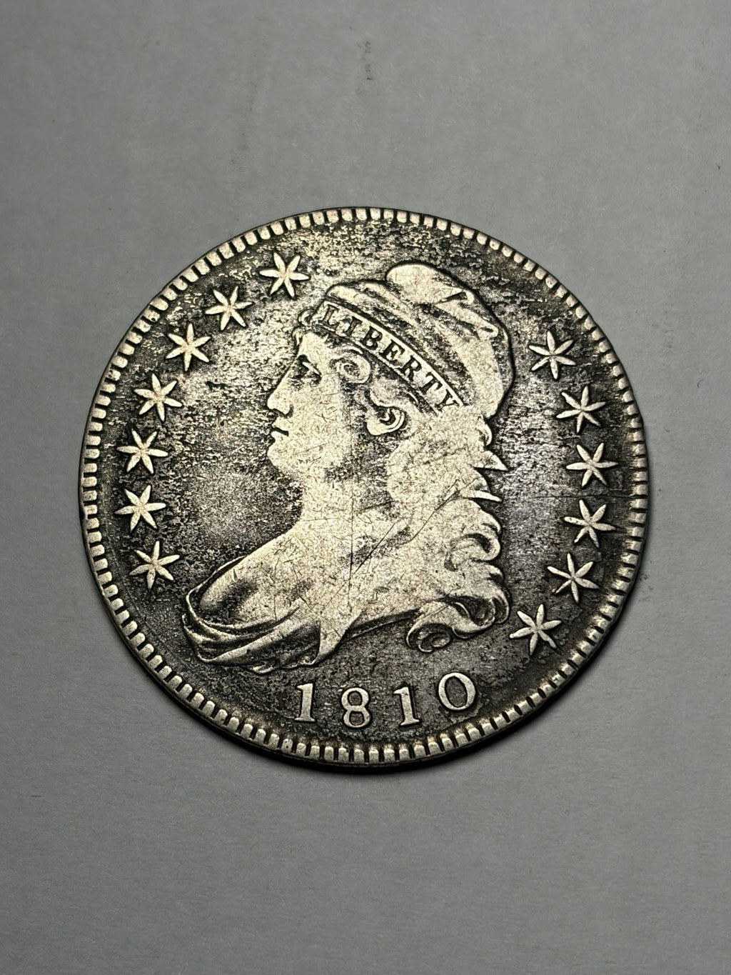 1810 Capped Bust Half Dollar Details