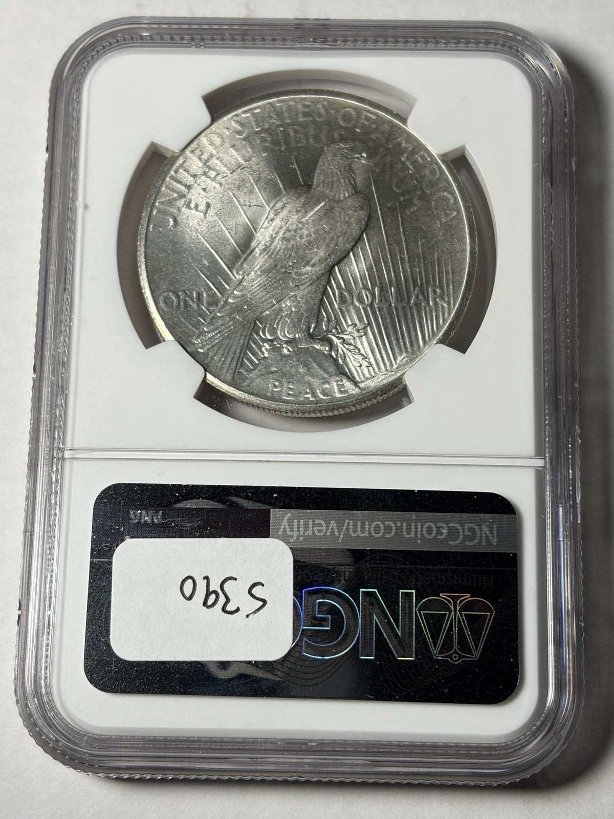1926 NGC MS64 Peace Silver Dollar