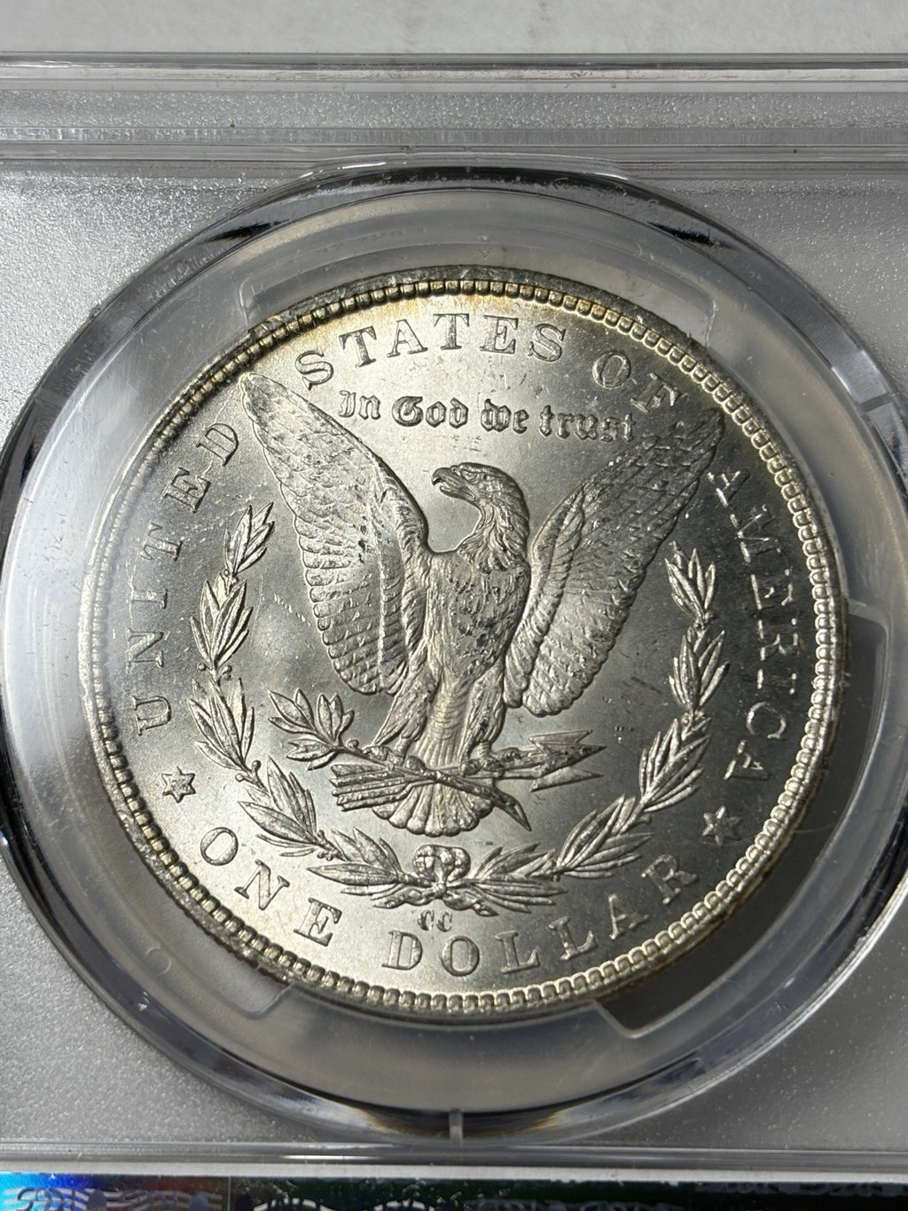 1884-CC PCGS MS63 Morgan Silver Dollar Toned