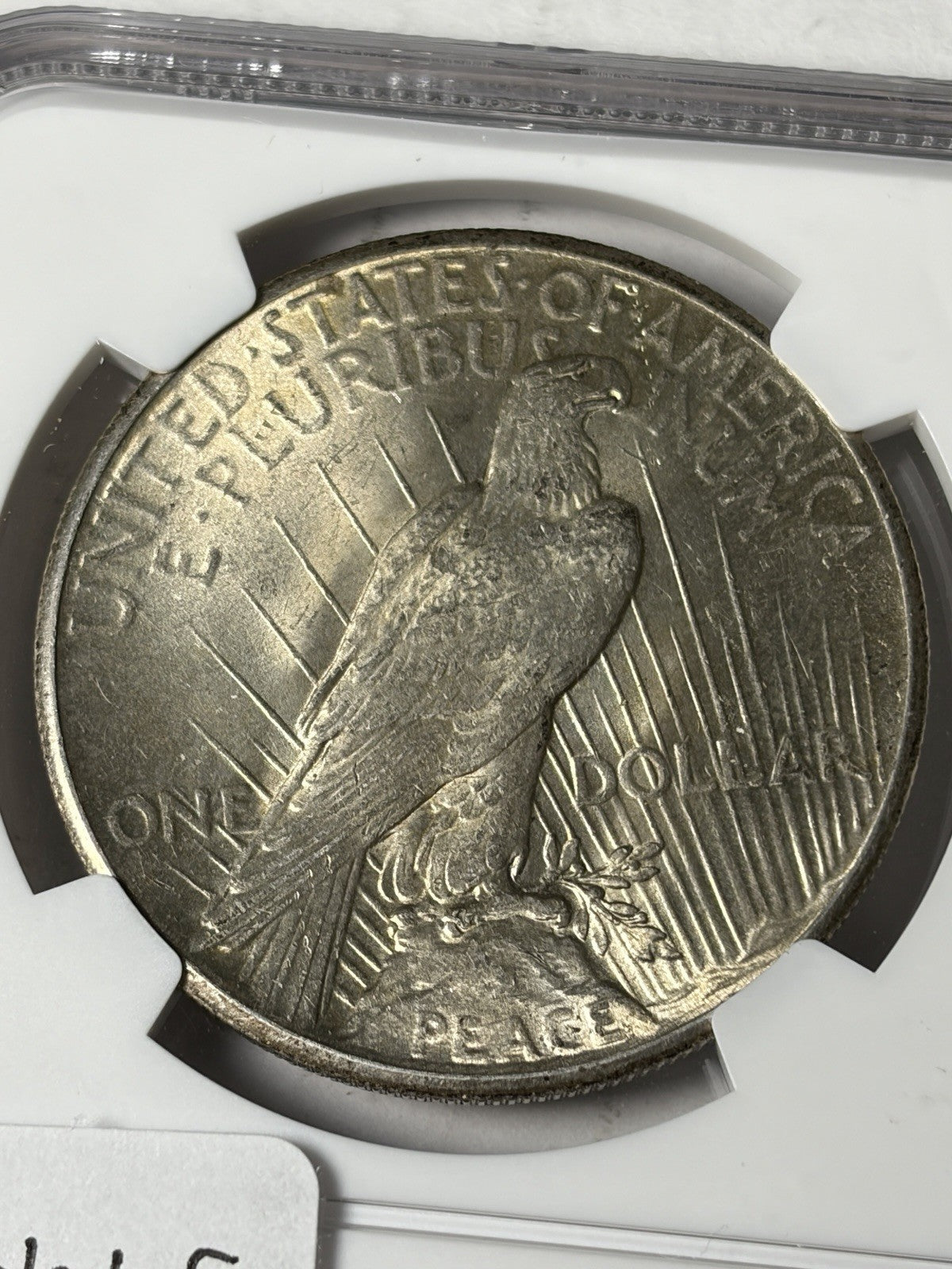 1927 NGC MS62 Peace Silver Dollar
