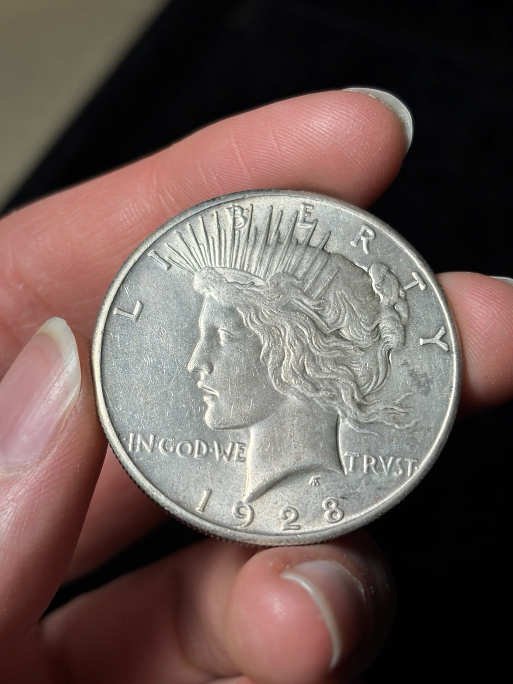 1928 Peace Silver Dollar