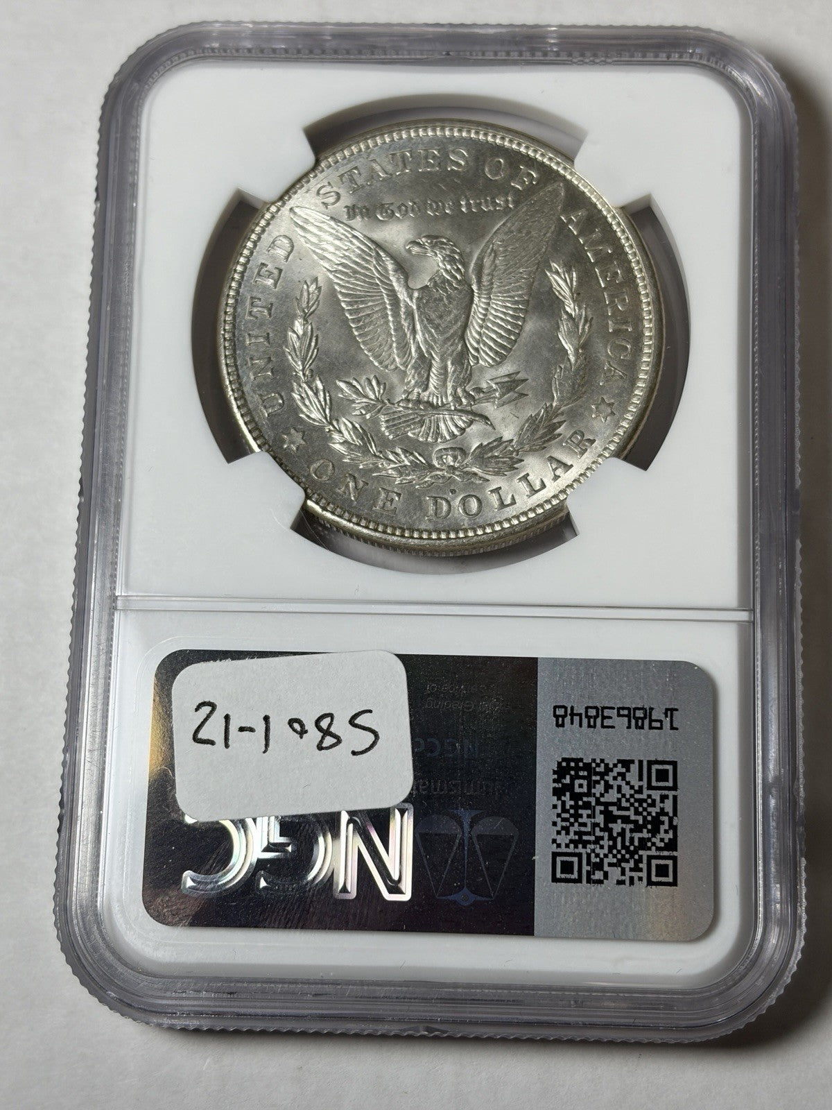 1921-D NGC MS64 Morgan Silver Dollar