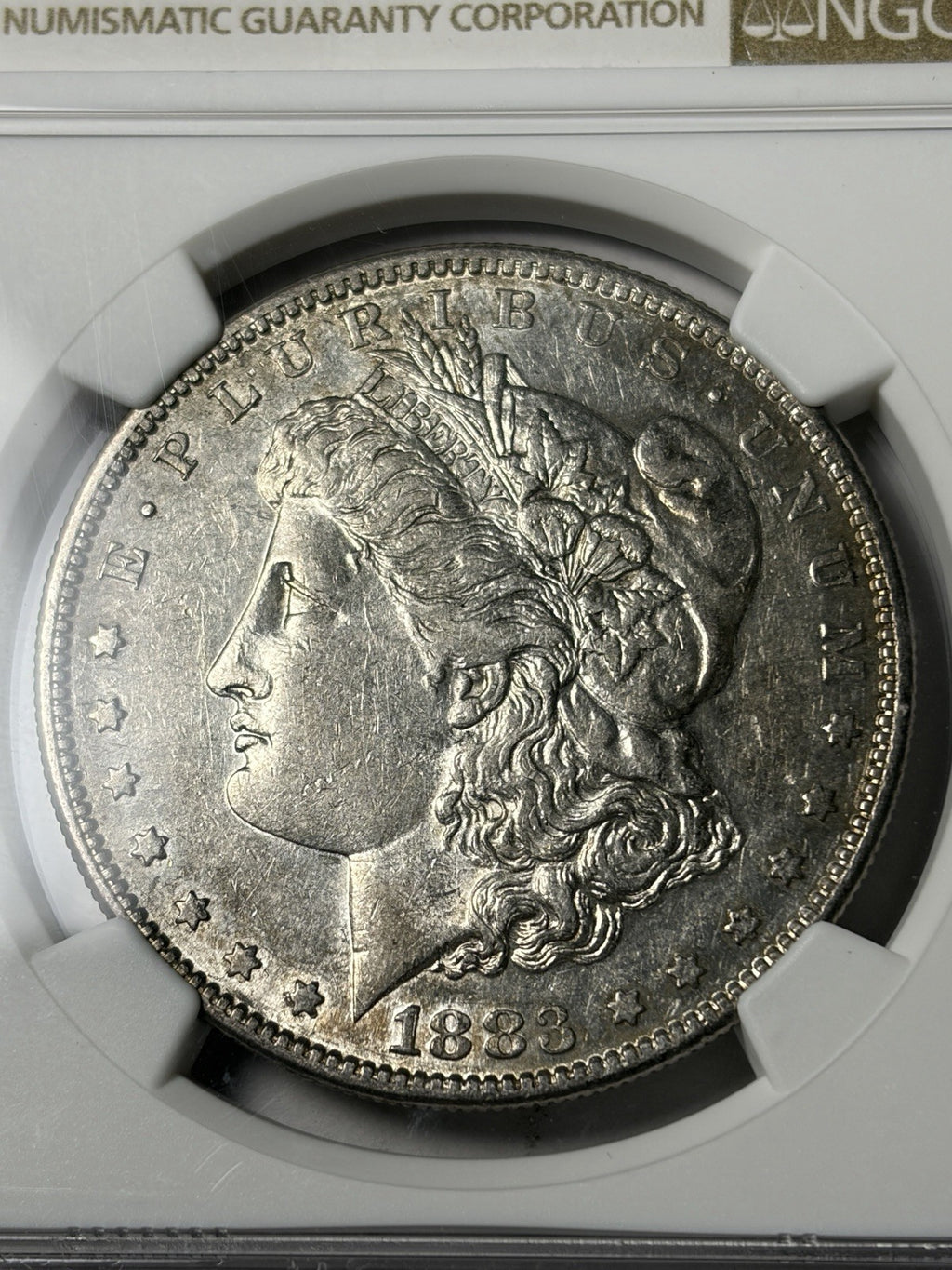 1883-S NGC AU53 Morgan Silver Dollar