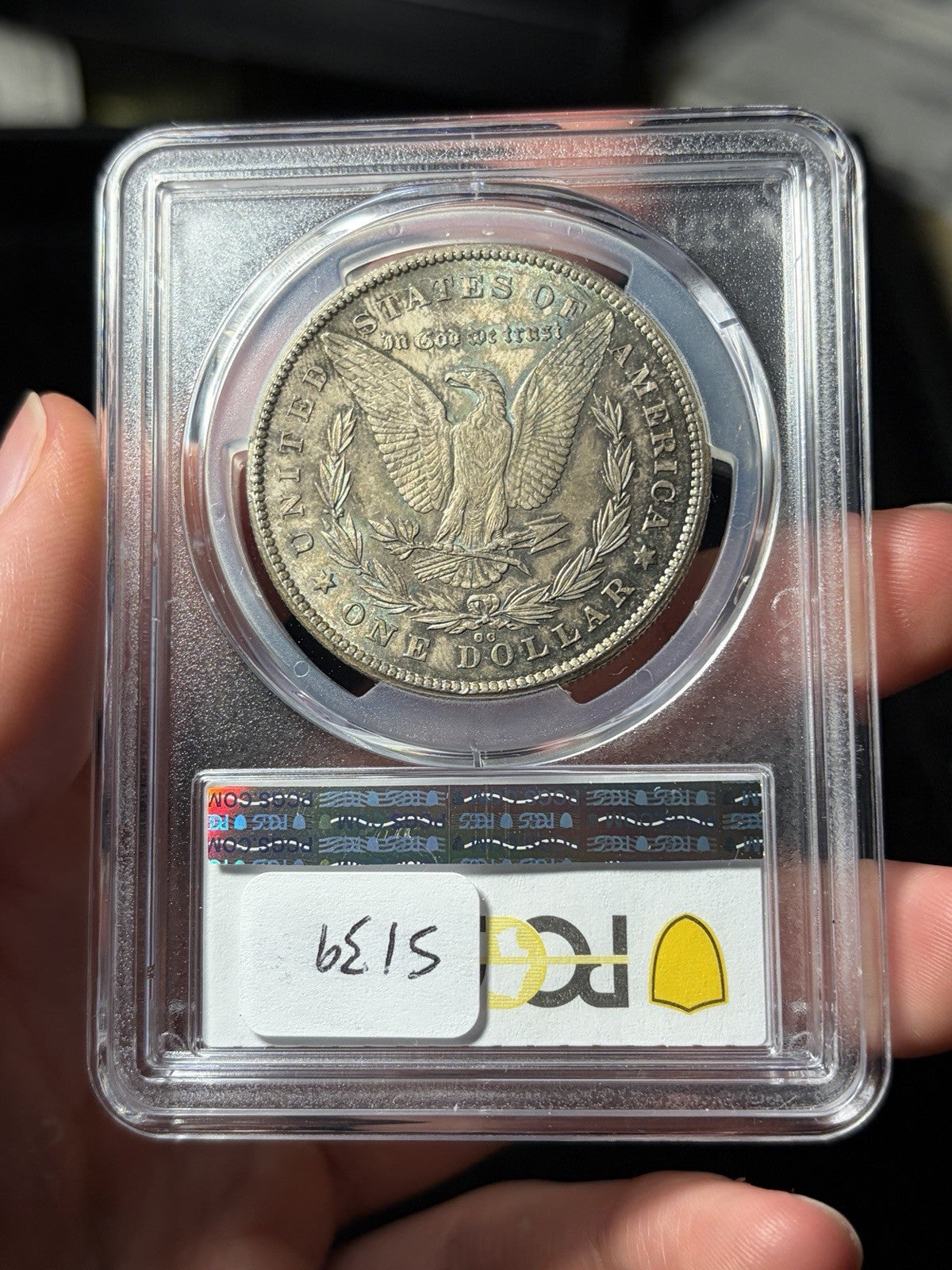1878-CC PCGS MS64 Morgan Silver Dollar Toned Original