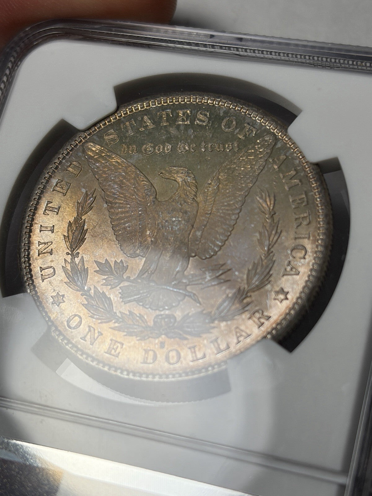 1880-S NGC MS66 Morgan Silver Dollar Toned