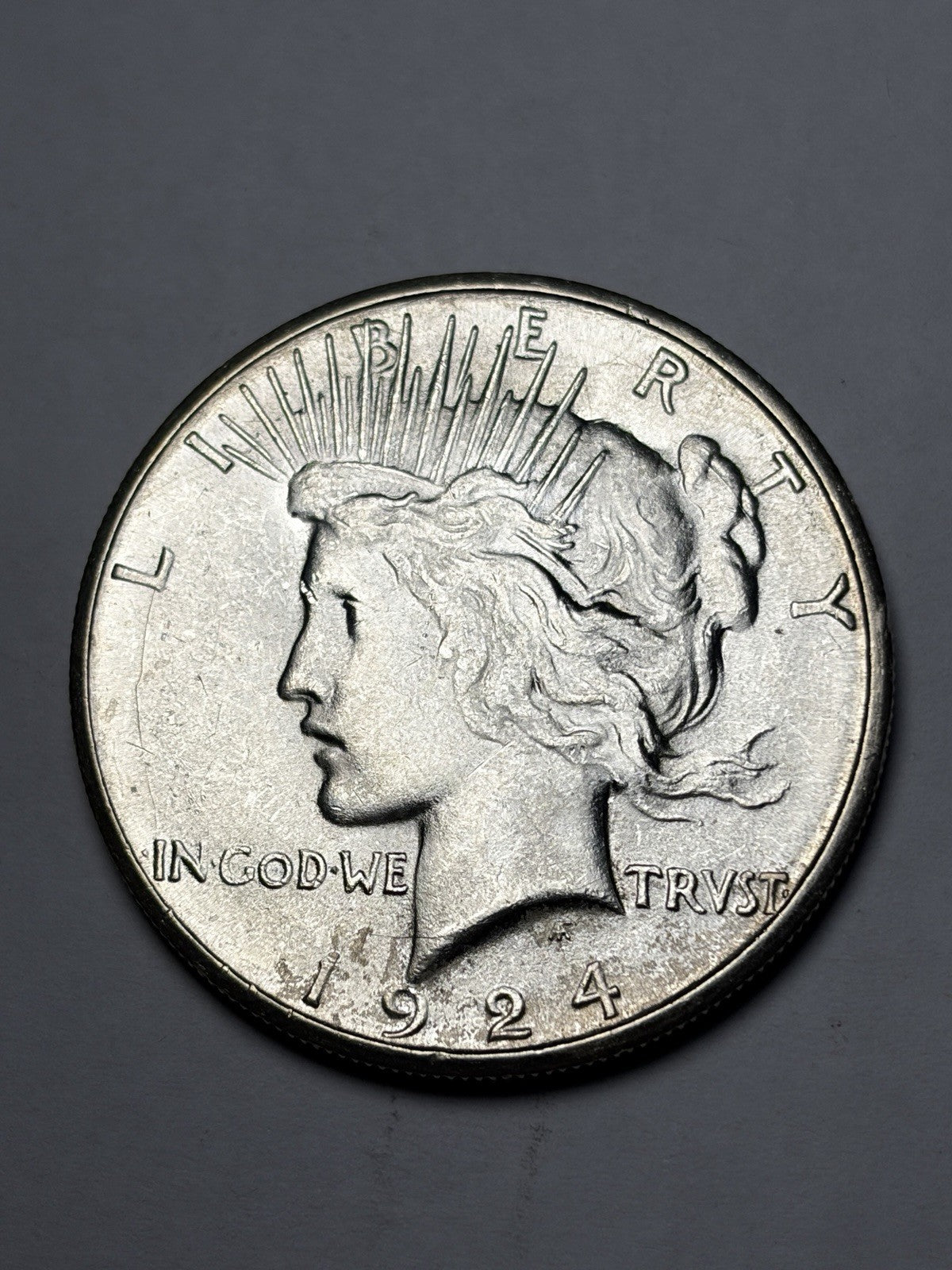 1924-S Peace Silver Dollar Uncirculated