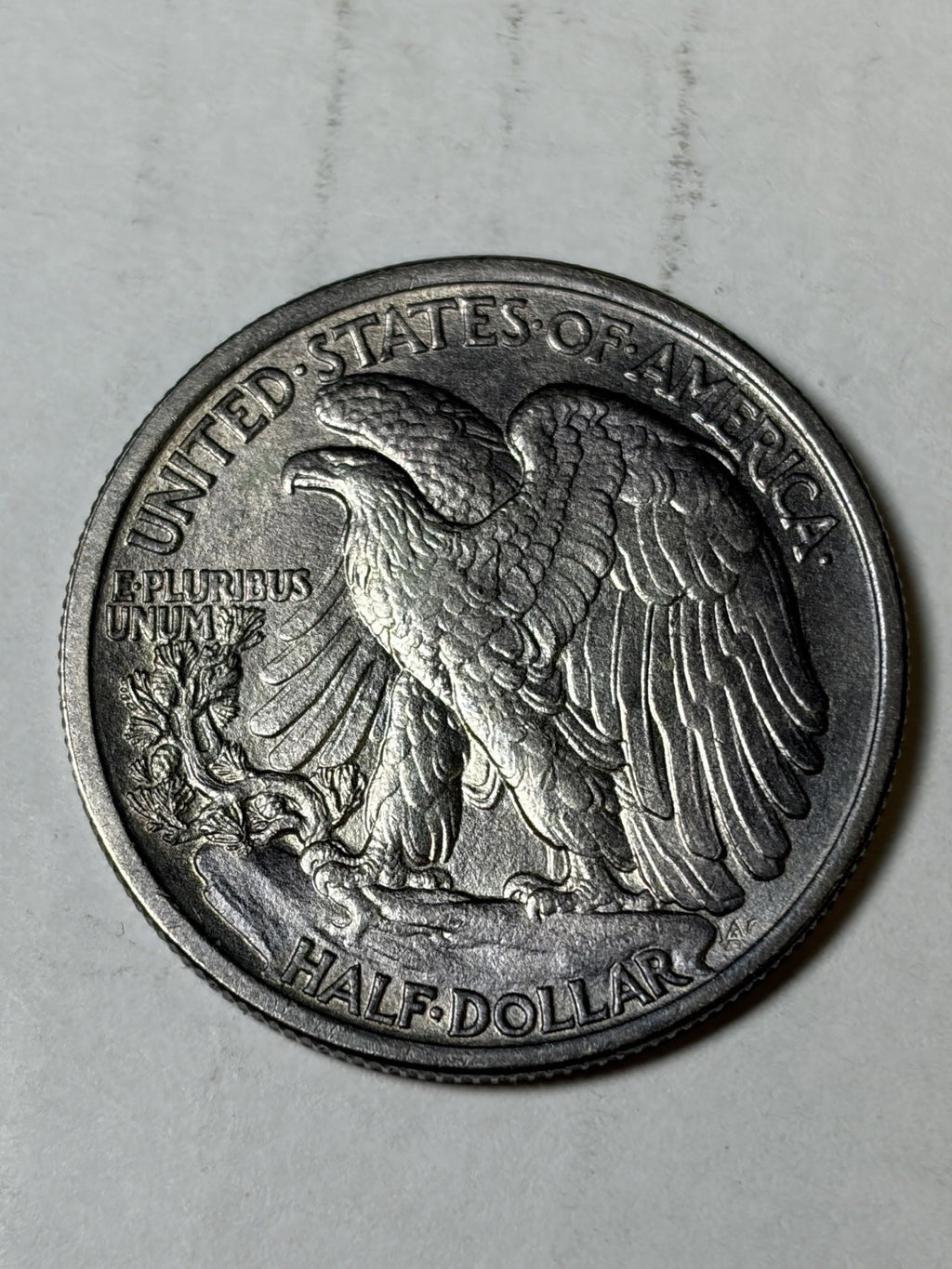 1917 Walking Liberty Half Dollar Details