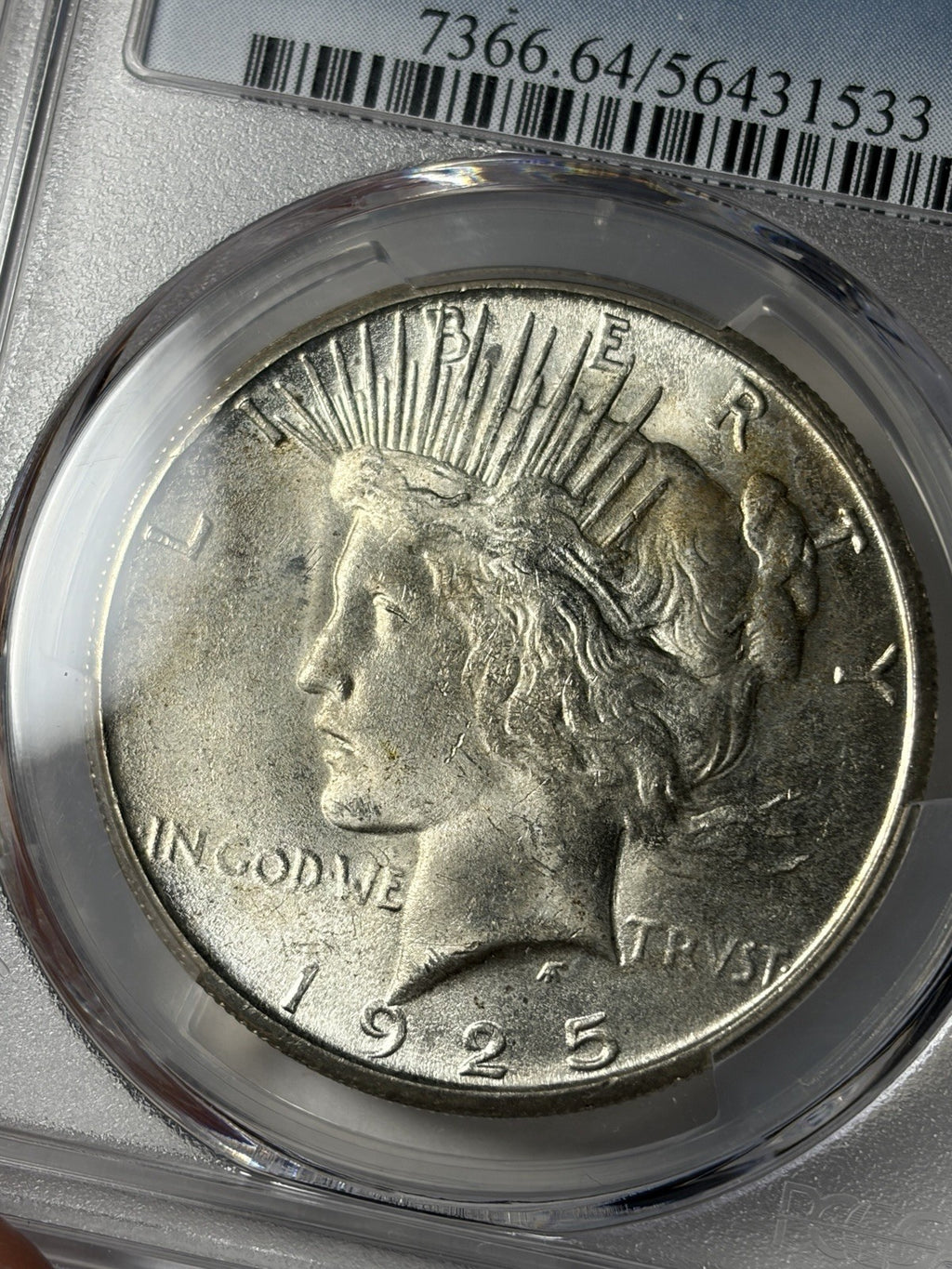 1925-S PCGS MS64 Peace Silver Dollar