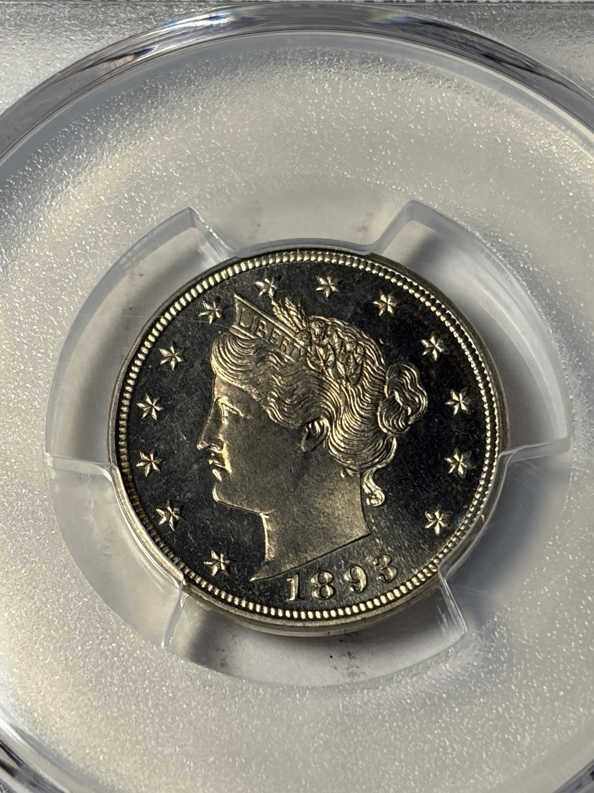 1893 PCGS PR67 CAM Liberty V Nickel Cameo PROOF