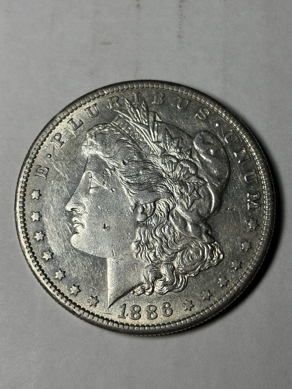 1886-S Morgan Silver Dollar Details