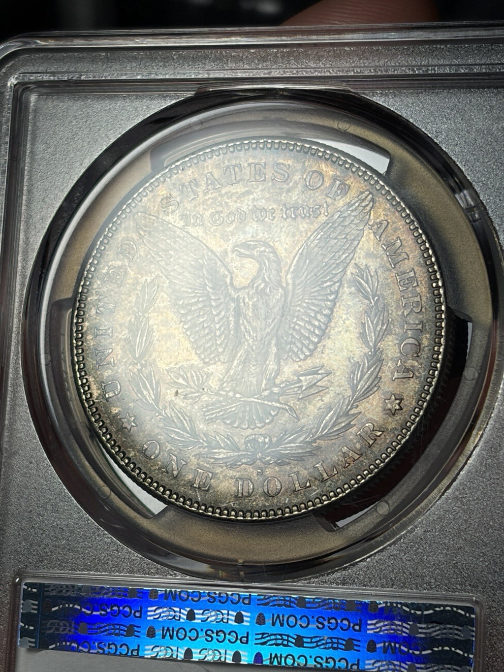 1878-S PCGS MS64 Morgan Silver Dollar Toned