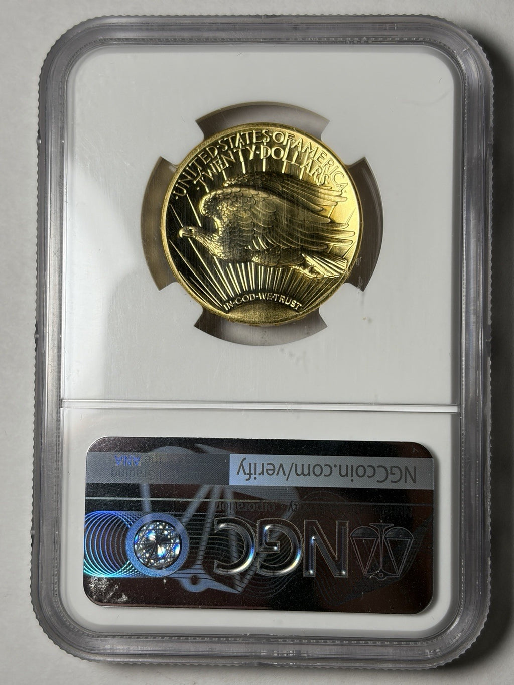 2009 NGC MS70 PL Saint Gaudens Ultra High Relief One Ounce Gold