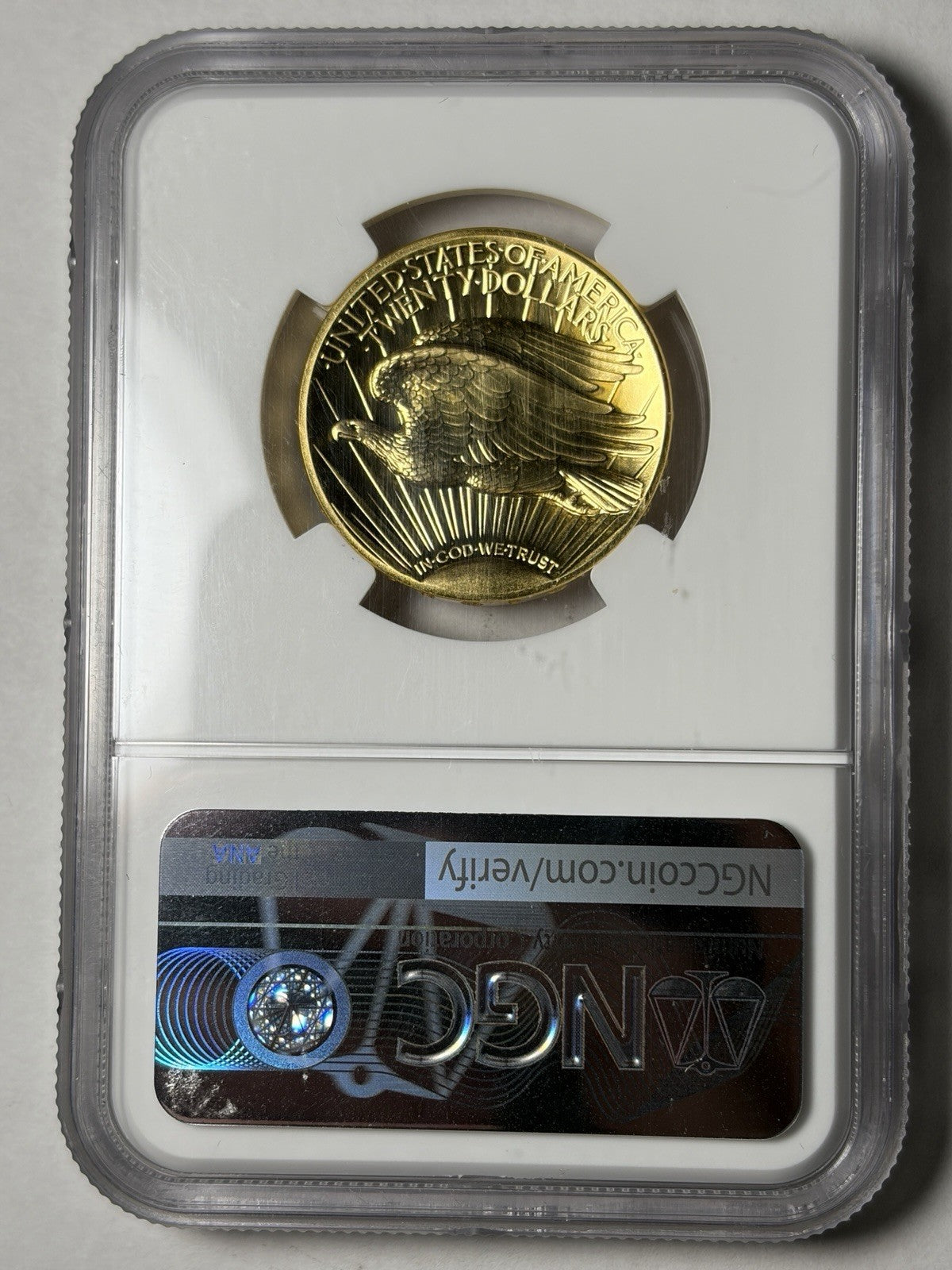 2009 NGC MS70 PL Saint Gaudens Ultra High Relief One Ounce Gold