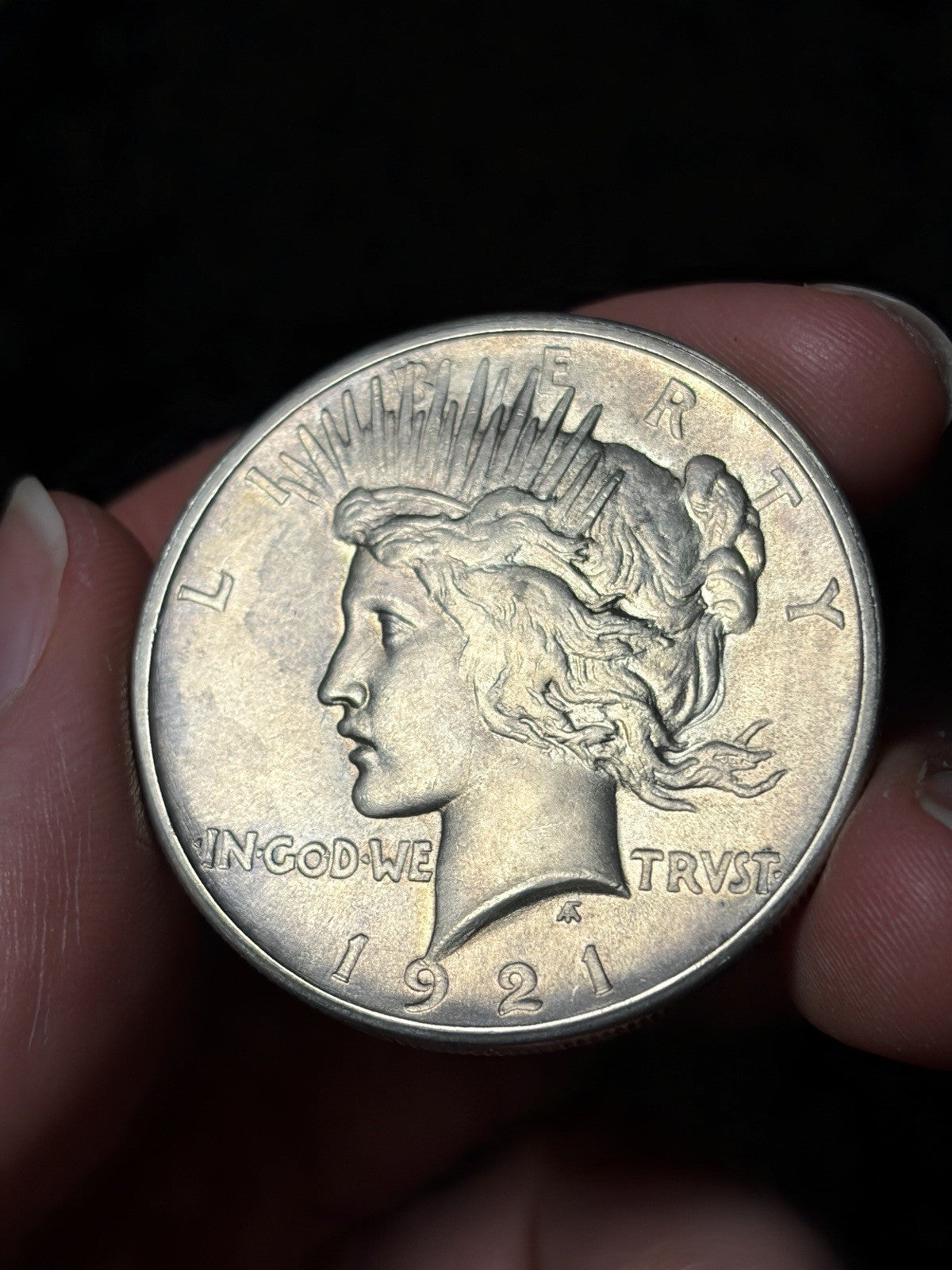 1921 Peace Silver Dollar