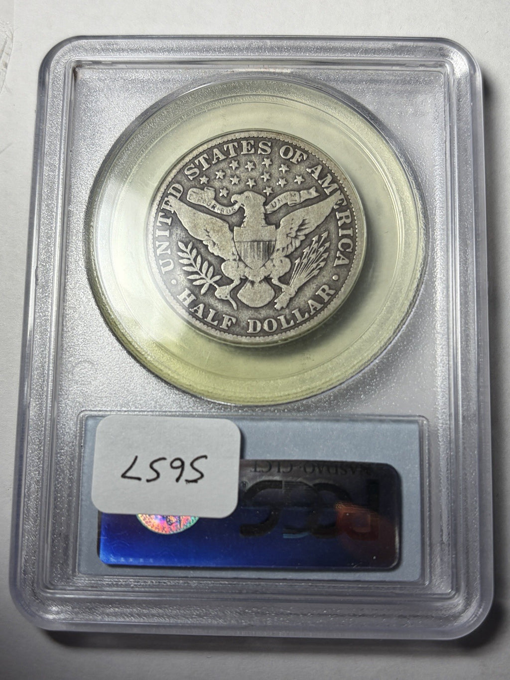 1915 PCGS VG08 Barber Half Dollar