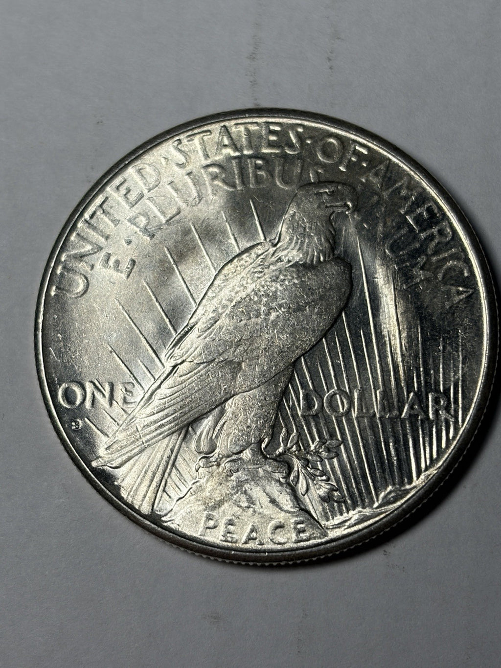 1928-S Peace Silver Dollar Uncirculated