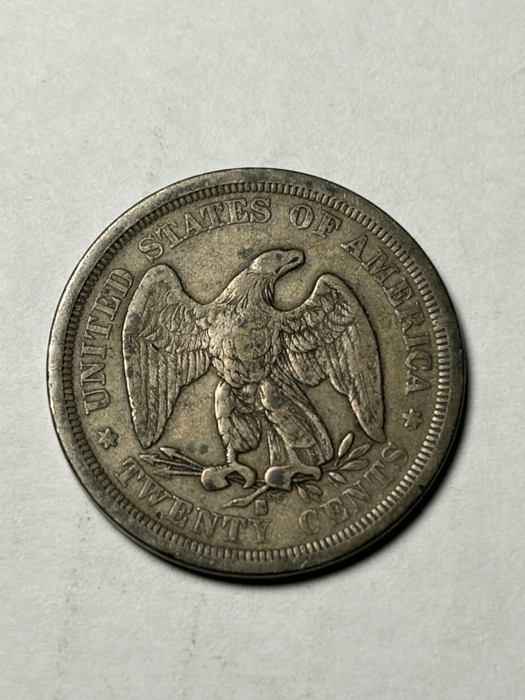 1875-S Twenty Cent Piece
