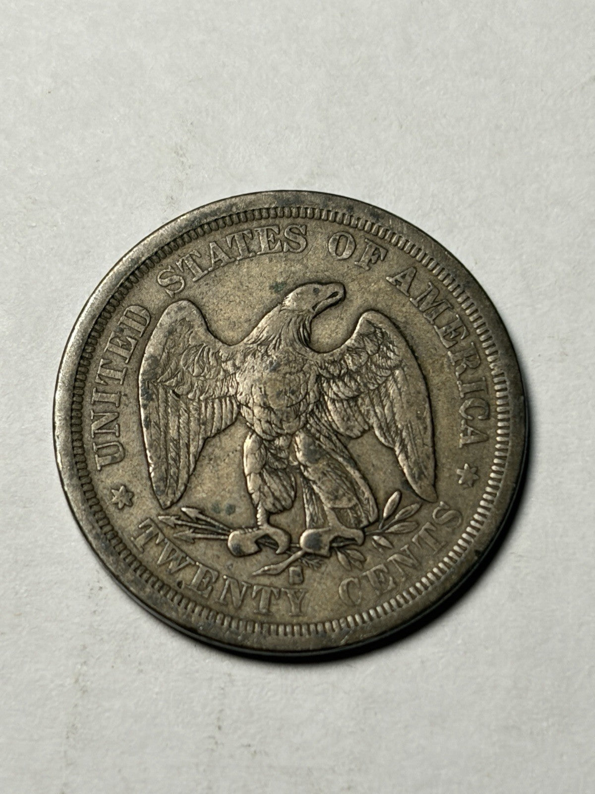 1875-S Twenty Cent Piece