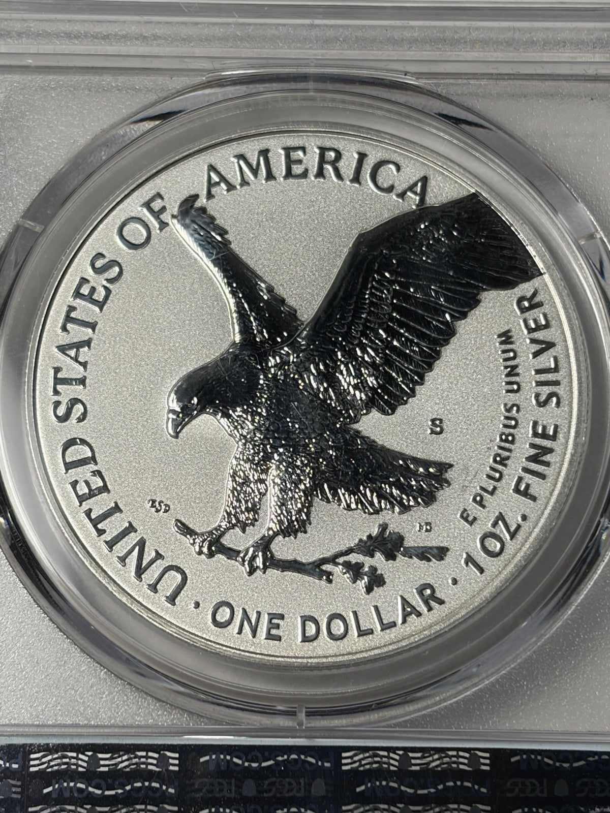 2021-S PCGS PR70 Reverse Proof American Silver Eagle Type 2 First Strike