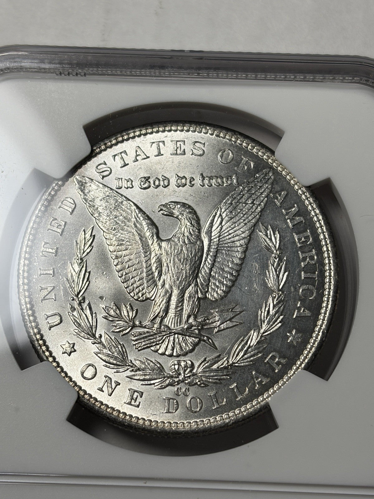 1890-CC NGC Unc Details Morgan Silver Dollar