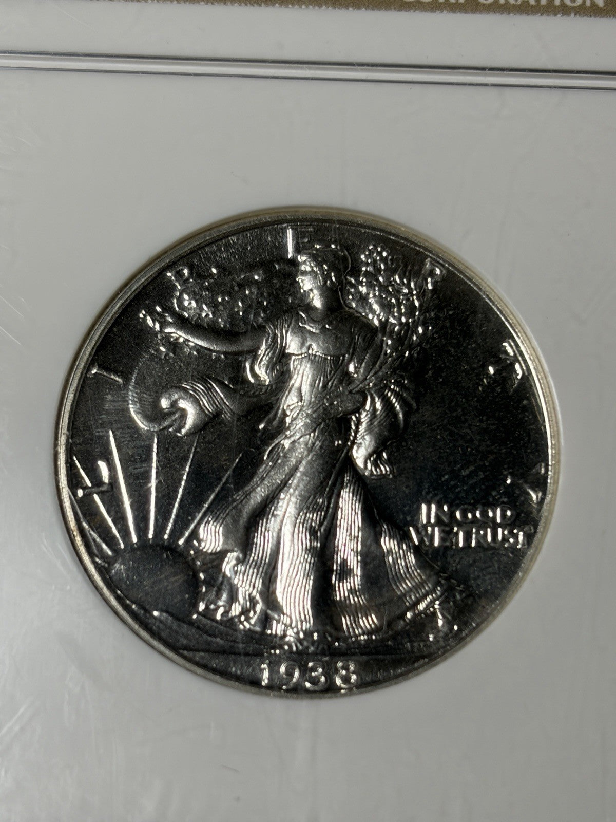 1938 NGC PF66 Walking Liberty Half Dollar PROOF