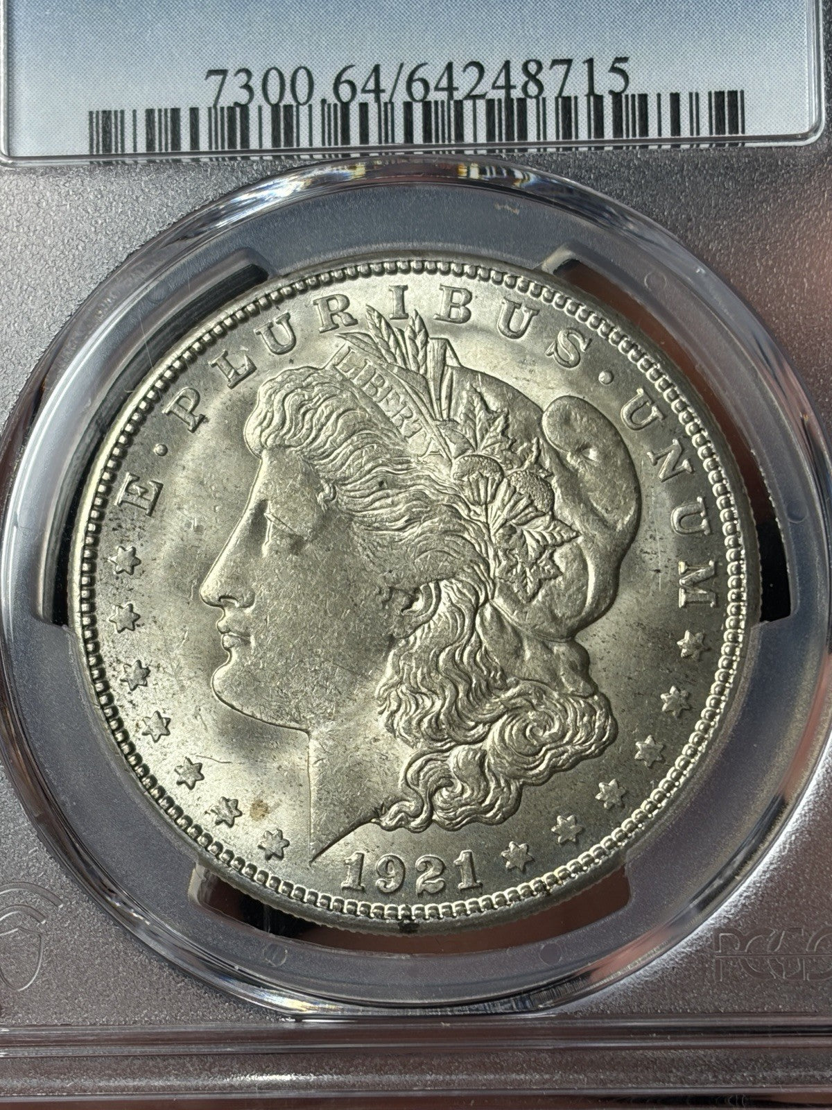 1921-S PCGS MS64 Morgan Silver Dollar