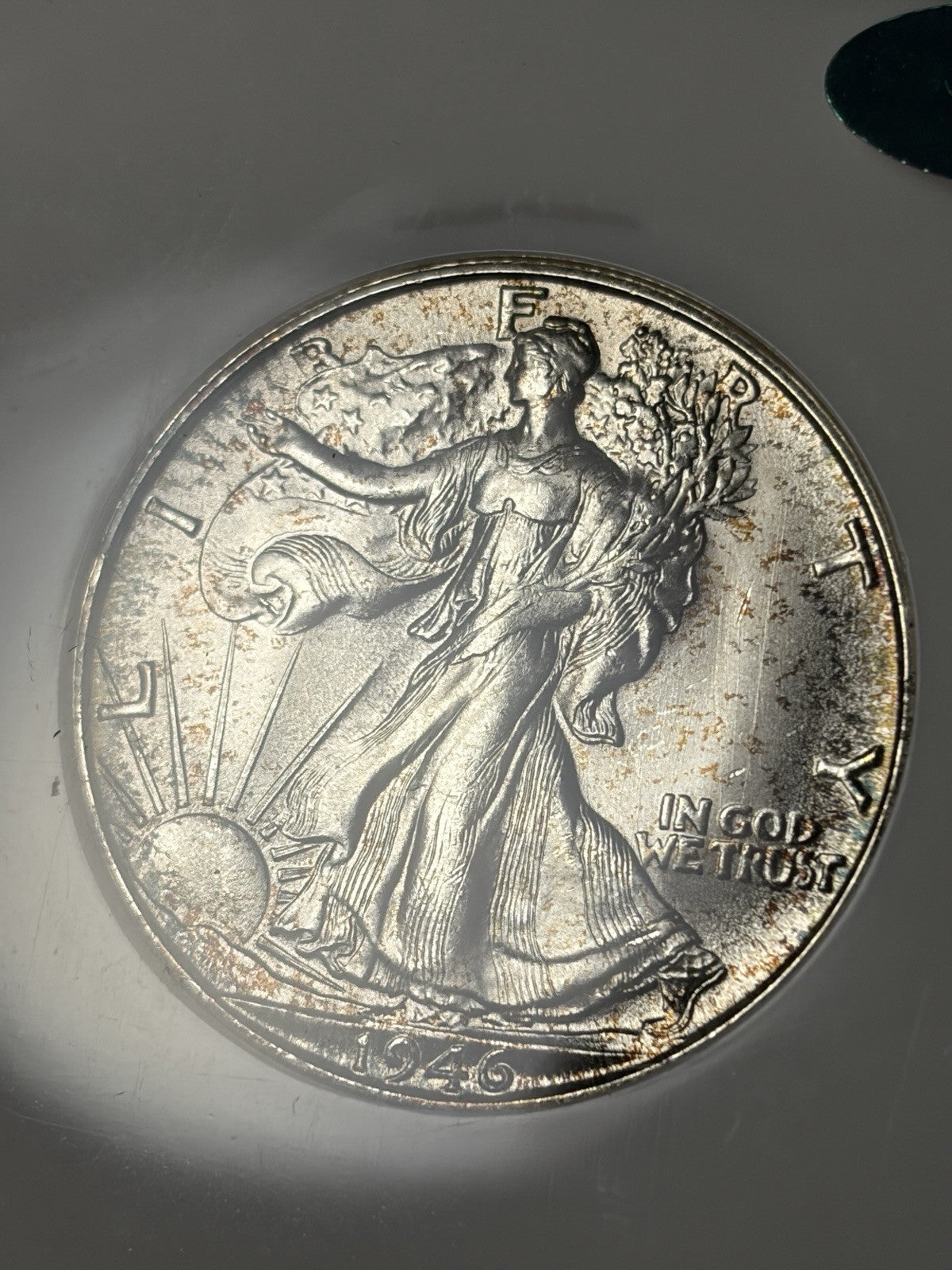 1946-S NGC MS64 CAC Walking Liberty Half Dollar Old Holder Fatty