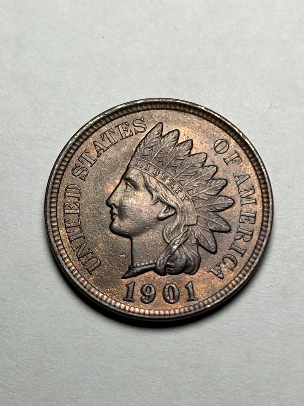 1901 Indian Head Cent Uncirculated