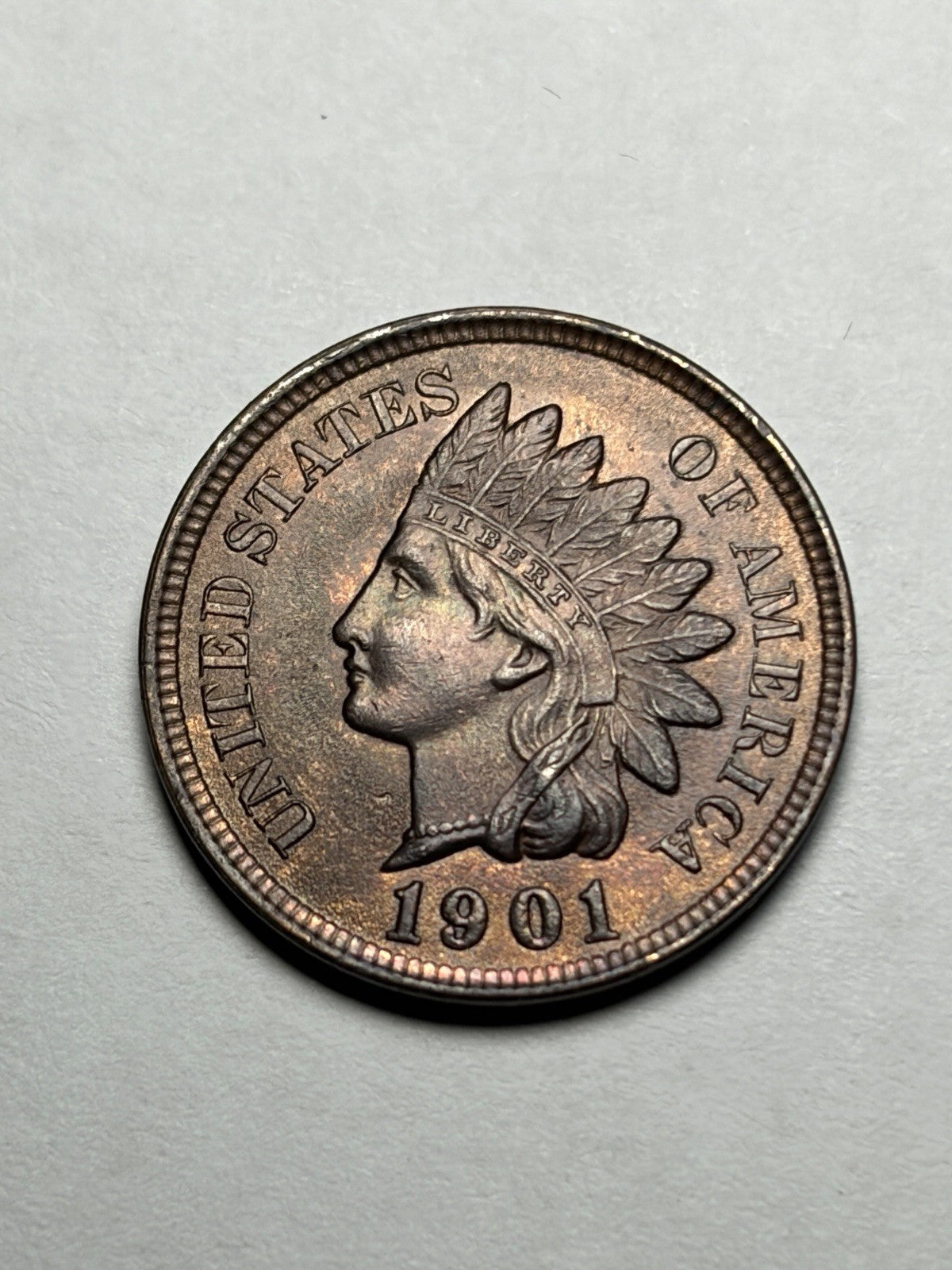 1901 Indian Head Cent Uncirculated