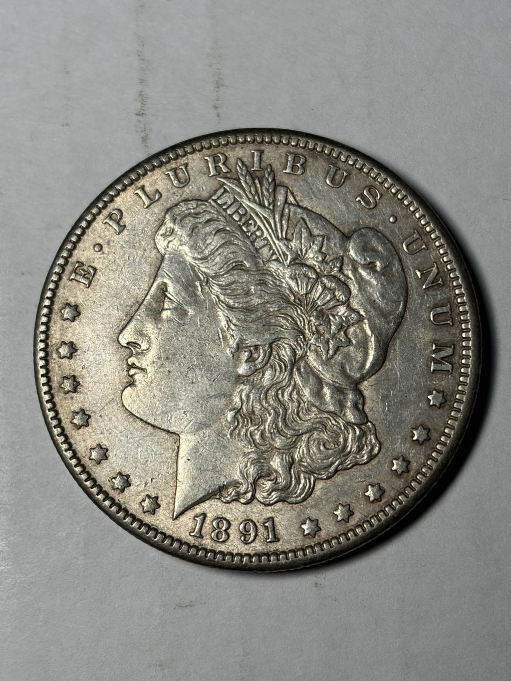 1891-CC Morgan Silver Dollar