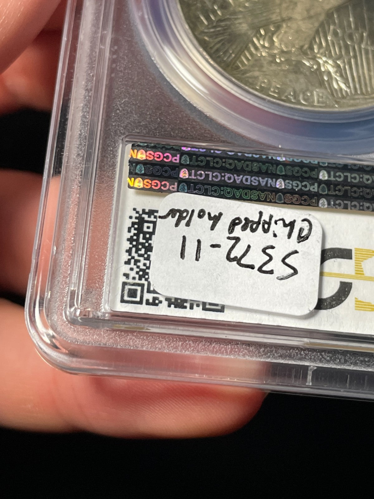 1921 PCGS MS64 Peace Silver Dollar Key Date Toned