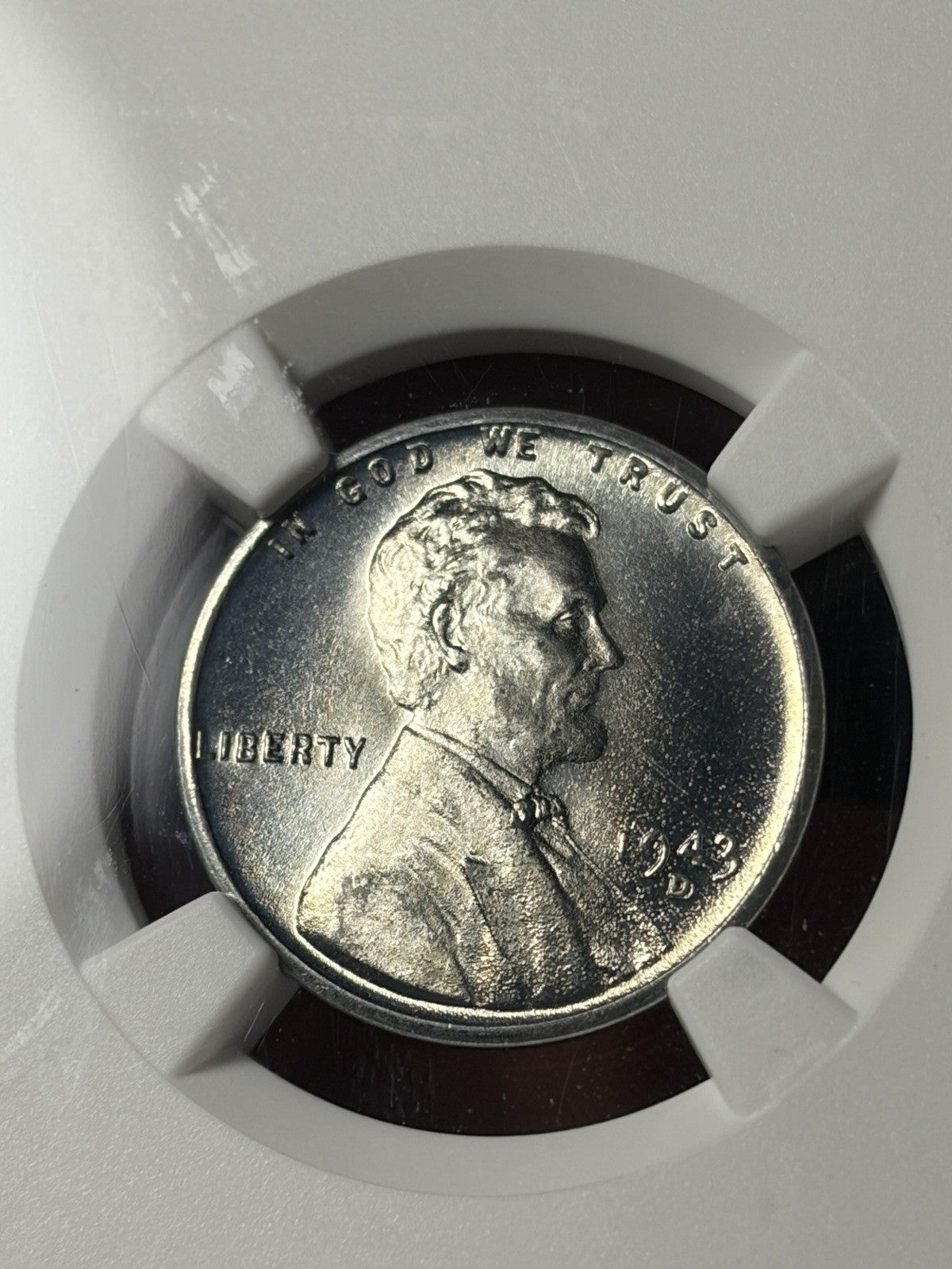 1943-D NGC MS66 CAC Lincoln Wheat Steel Cent Ex. MS67
