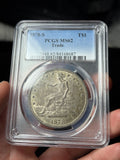 1878-S PCGS MS62 Trade Silver Dollar Original Look