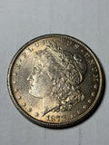 1878-CC Morgan Silver Dollar Uncirculated Toned
