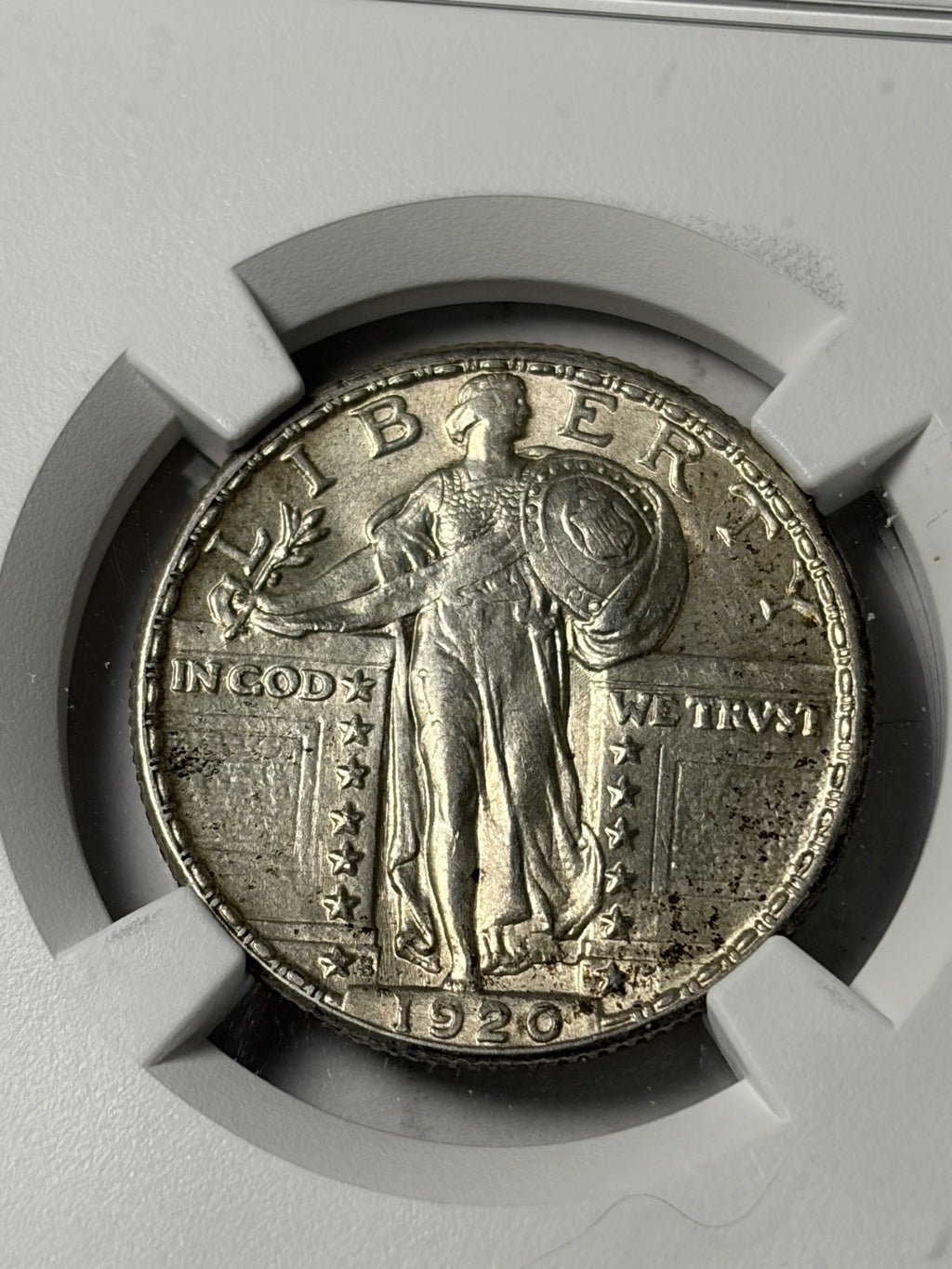 1920-S NGC AU58 Standing Liberty Quarter