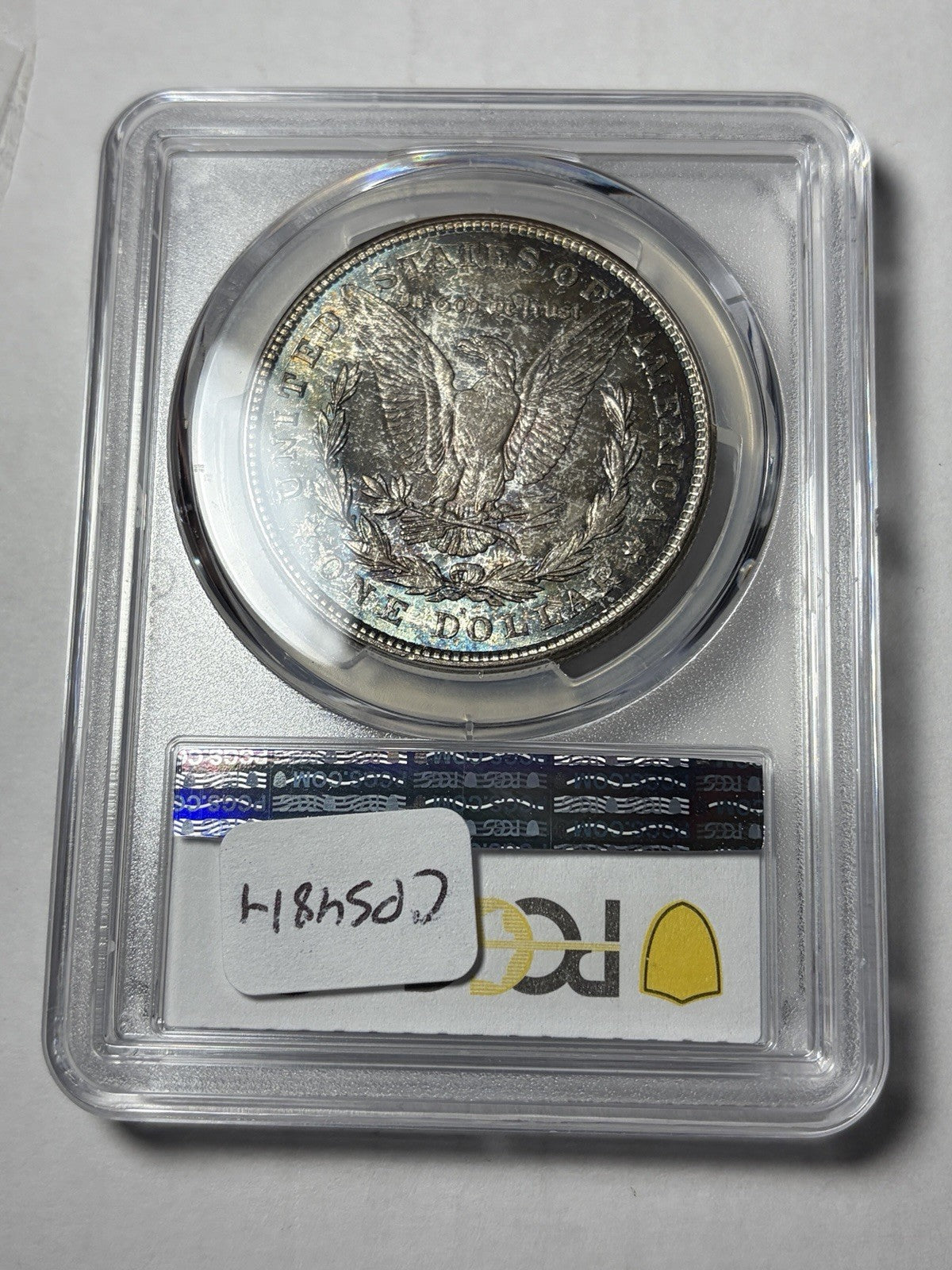 1921-D PCGS MS65 Morgan Silver Dollar Toned
