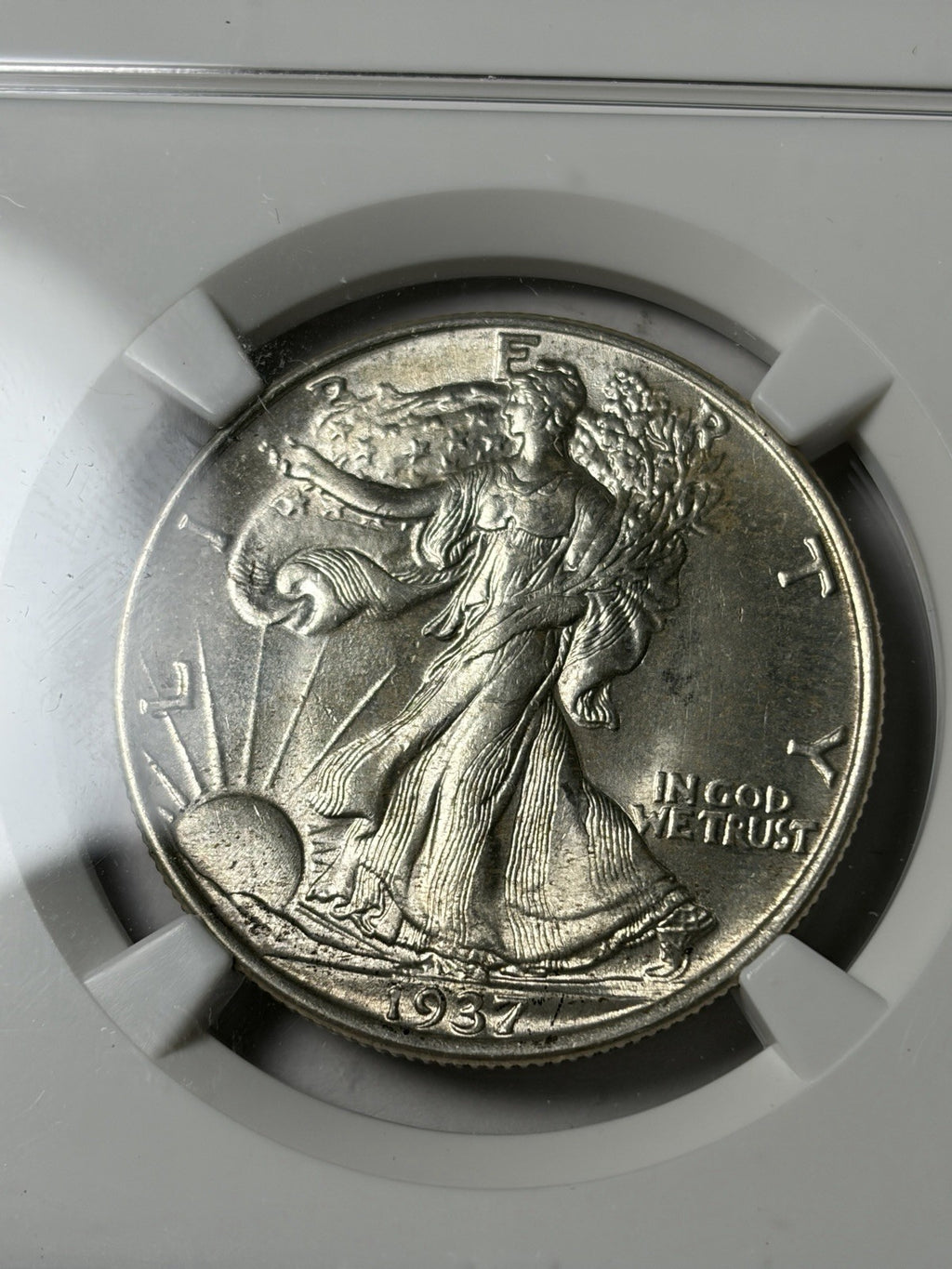 1937 NGC MS65 Walking Liberty Half Dollar